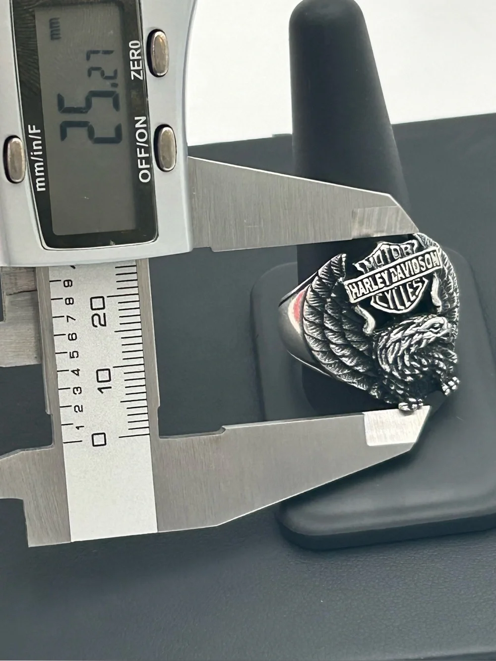 Harley-Davidson Men’s Sterling Silver Ring